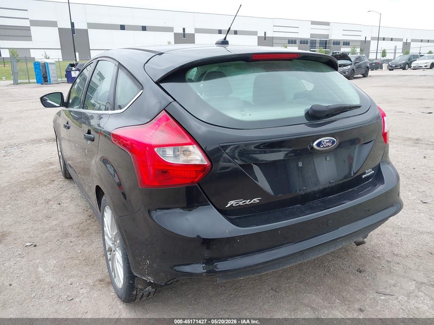 Vin: 1fahp3m27cl449308, lot: 45669113, ford focus sel 20123