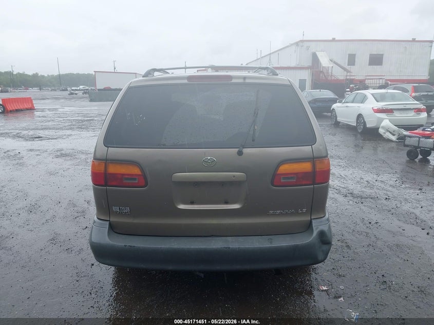 1999 Toyota Sienna Le VIN: 4T3ZF13C4XU149843 Lot: 45171451