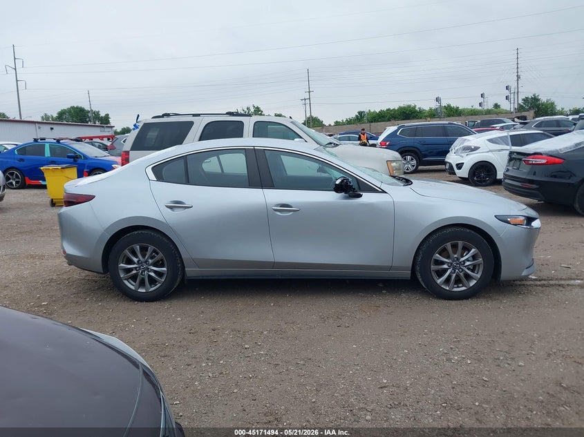VIN JM1BPAA72M1334309 2021 MAZDA MAZDA3