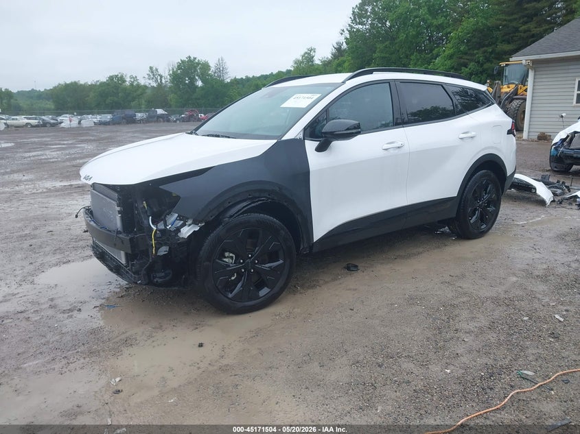 2025 KIA SPORTAGE auction photo 2