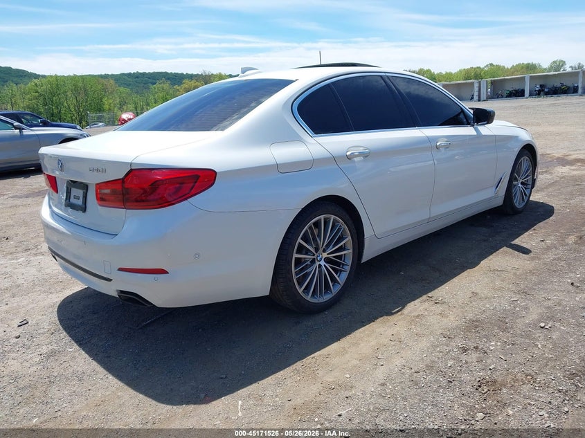 Vin: wbaje7c37hg887424, lot: 45669212, bmw 540i xdrive 20174