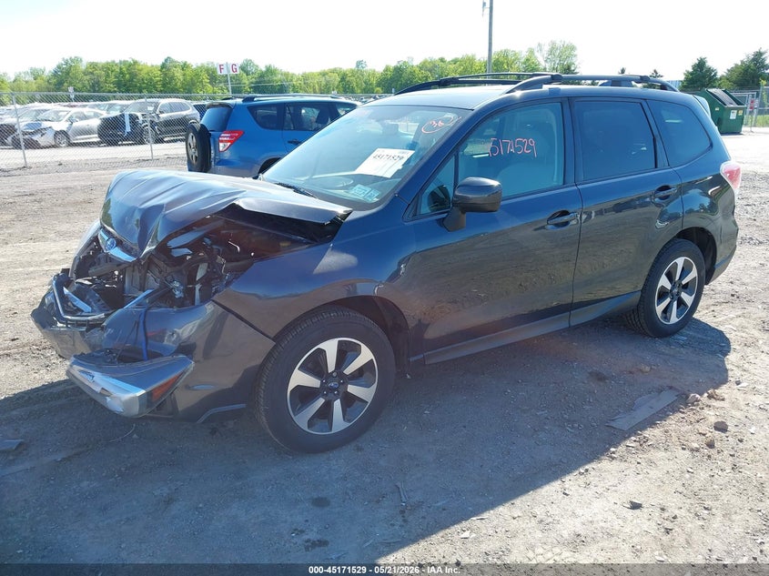 Vin: jf2sjaec2jh500860, lot: 45669215, subaru forester 2.5i premium 20182