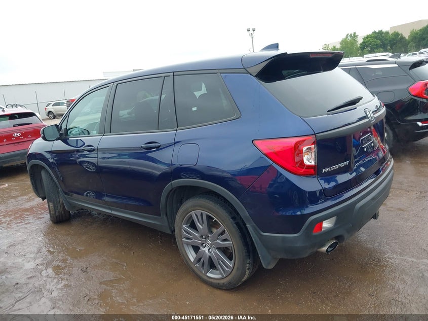 2019 Honda Passport Ex-L VIN: 5FNYF8H51KB018978 Lot: 45171551