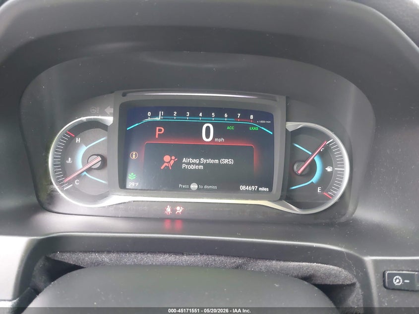 2019 Honda Passport Ex-L VIN: 5FNYF8H51KB018978 Lot: 45171551