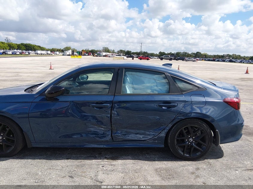 HONDA CIVIC 2025 VIN 2HGFE2F58SH553666