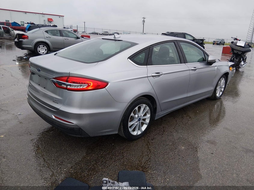 VIN 3FA6P0LU9LR258824 2020 FORD FUSION HYBRID SE