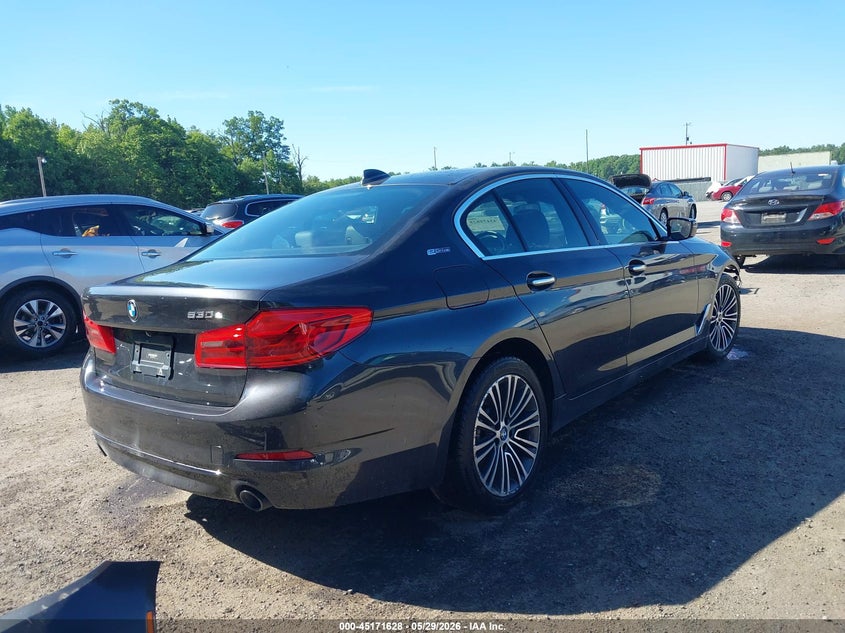 Vin: wbajb1c58jb083983, lot: 45669314, bmw 530e xdrive iperformance 20184