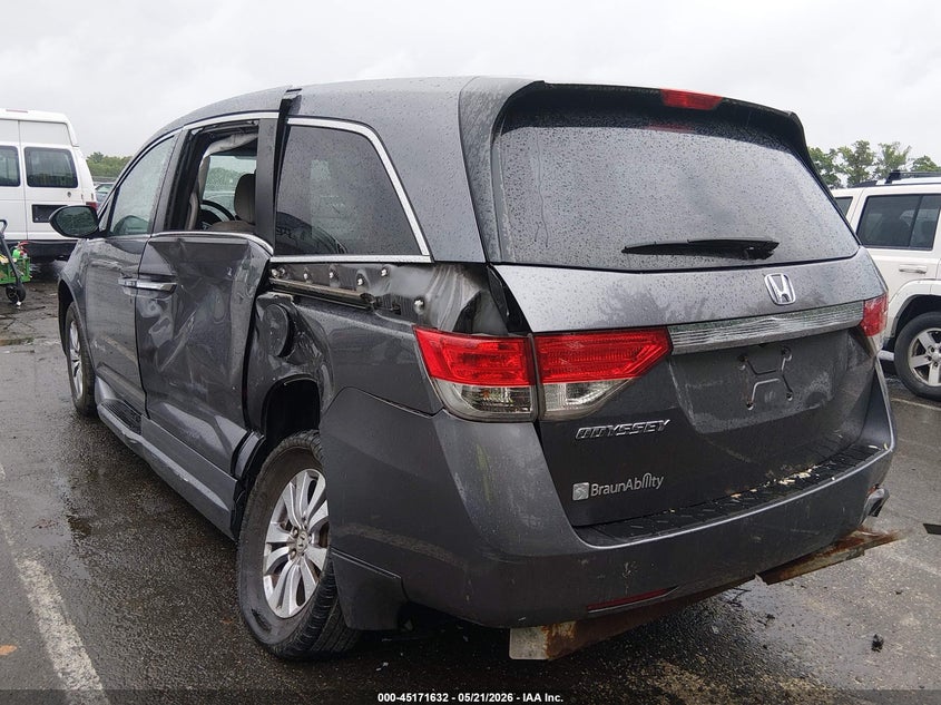 2015 HONDA ODYSSEY auction photo 3