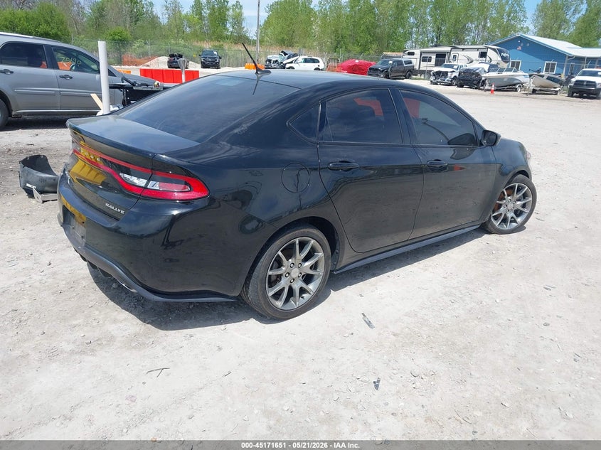 Vin: 1c3cdfbb5fd119073, lot: 45669337, dodge dart sxt 20154