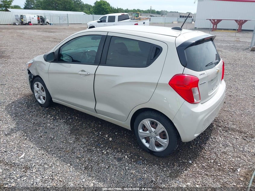 Vin: kl8cb6sa6lc474904, lot: 45669366, chevrolet spark fwd ls automatic 20203