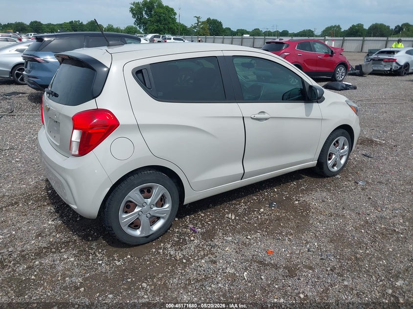 Vin: kl8cb6sa6lc474904, lot: 45669366, chevrolet spark fwd ls automatic 20204