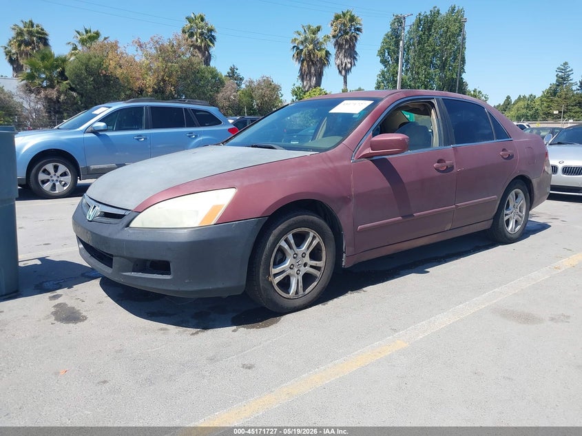 1HGCM56856A038422 2006 HONDA ACCORD 2.4 EX photo 1