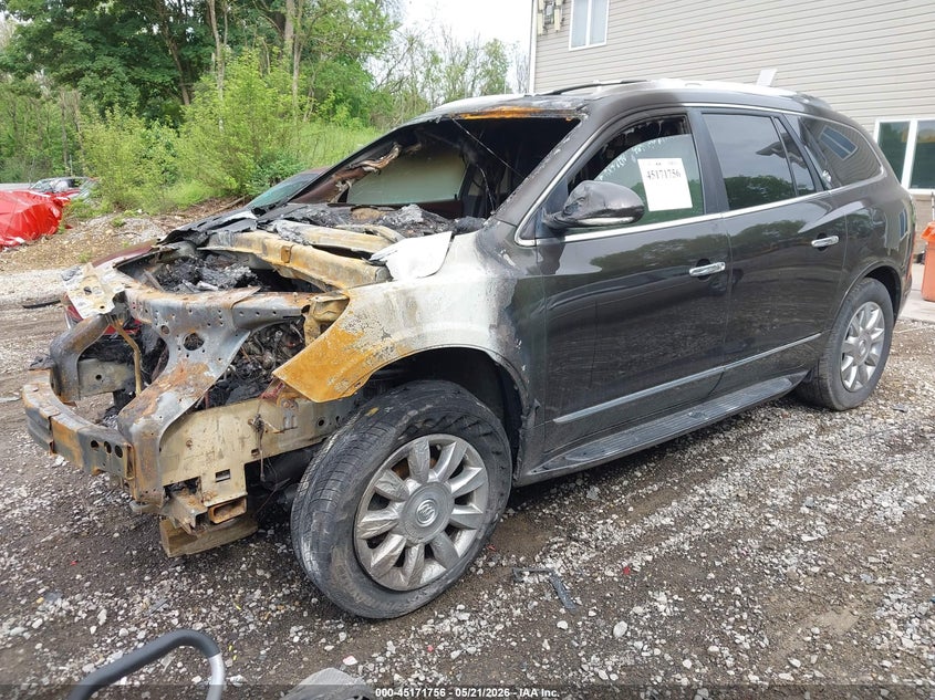 Vin: 5gakvckd1ej297312, lot: 45669442, buick enclave premium 20142