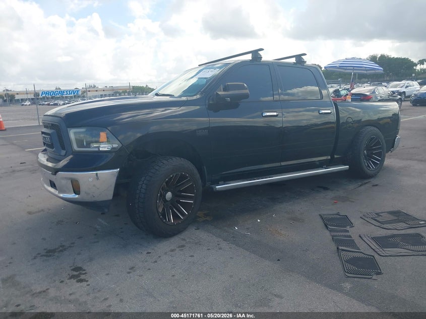Vin: 1c6rr6lt8fs583895, lot: 45669447, ram 1500 big horn 20152