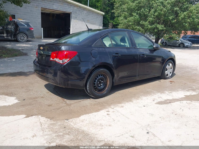 Vin: 1g1pa5sh7d7234251, lot: 45669481, chevrolet cruze ls auto 20134