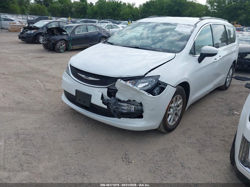Vin: 2c4rc1dg3mr542071, lot: 45669505, chrysler voyager lxi 20212