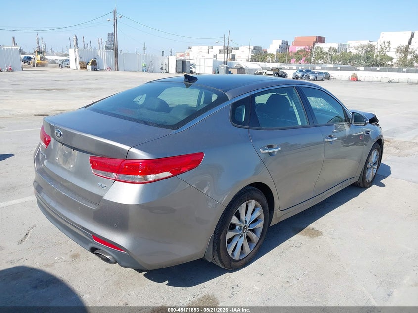 Vin: 5xxgu4l30jg226913, lot: 45669539, kia optima ex 20184