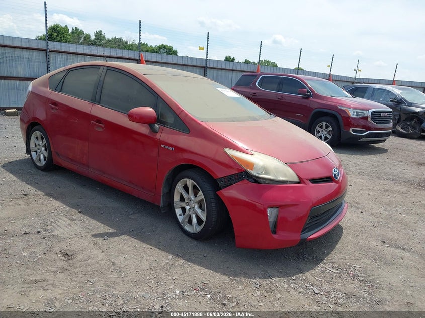 Vin: jtdkn3du1d1727365, lot: 45669574, toyota prius four 2013 img_1