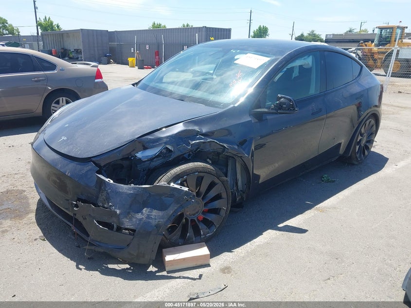 2024 Tesla Model Y Performance Dual Motor All-Wheel Drive 7SAYGDEF3RF020778 photo 1