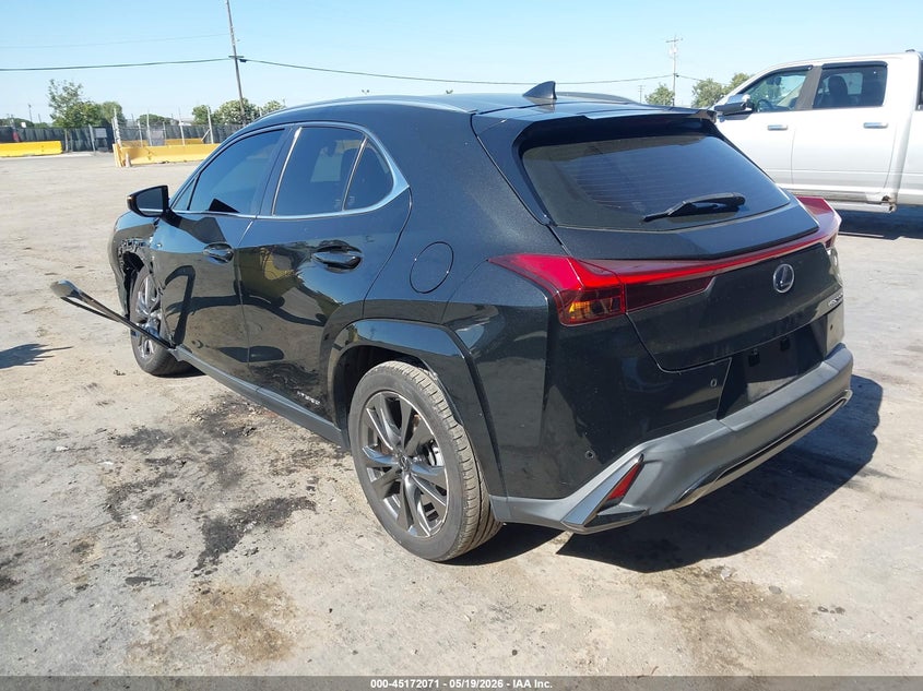 Vin: jthe9jbh6n2056023, lot: 45669757, lexus ux 250h f sport 20223