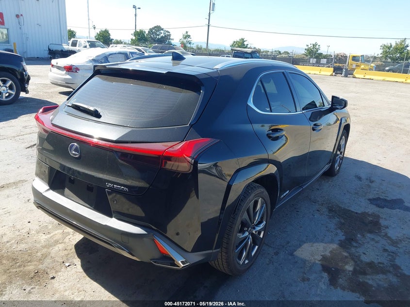 Vin: jthe9jbh6n2056023, lot: 45669757, lexus ux 250h f sport 20224