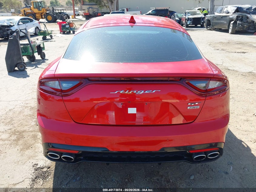 2018 Kia Stinger Gt2 VIN: KNAE55LC4J6019382 Lot: 45172074