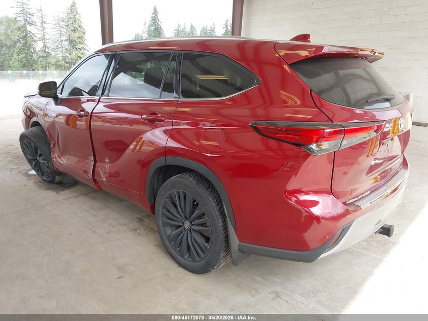 2021 TOYOTA HIGHLANDER auction photo 3