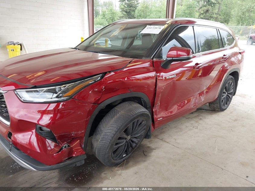 2021 TOYOTA HIGHLANDER auction photo 6
