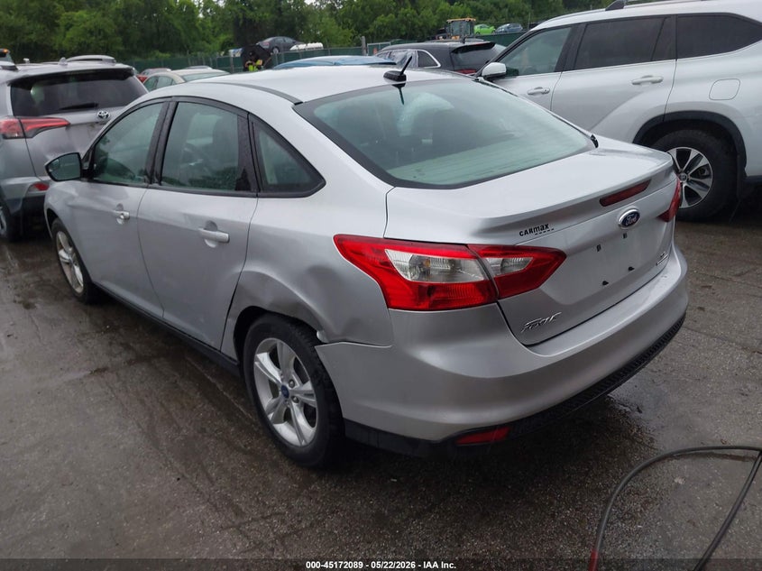 Vin: 1fadp3f27el128772, lot: 45669775, ford focus se 20143