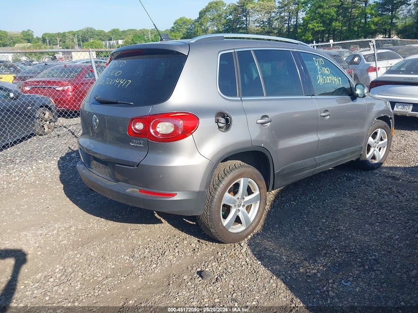 Vin: wvgbv7ax7aw515635, lot: 45669776, volkswagen tiguan wolfsburg edition 20104