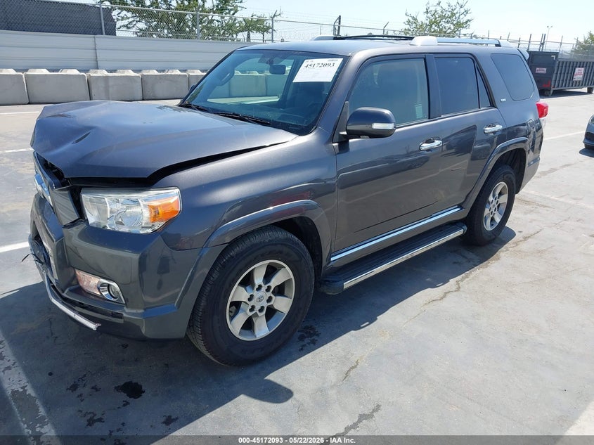 Vin: jtezu5jr1b5033368, lot: 45669780, toyota 4runner sr5 v6 20112