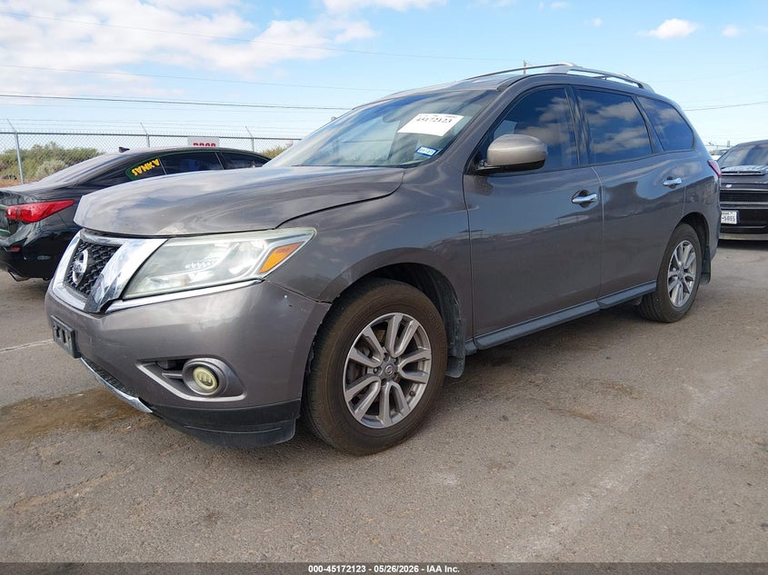 2014 NISSAN PATHFINDER auction photo 2
