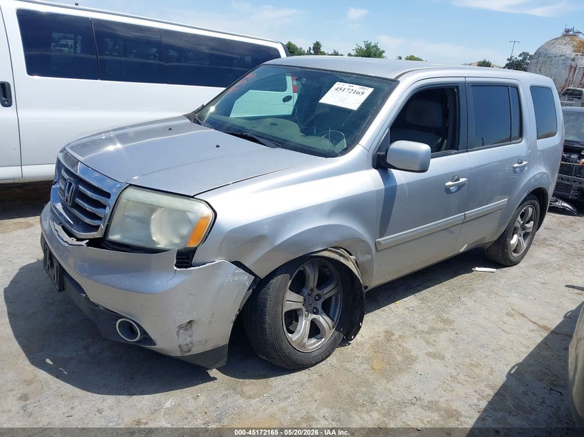 Vin: 5fnyf4h47fb070623, lot: 45669851, honda pilot ex 20152