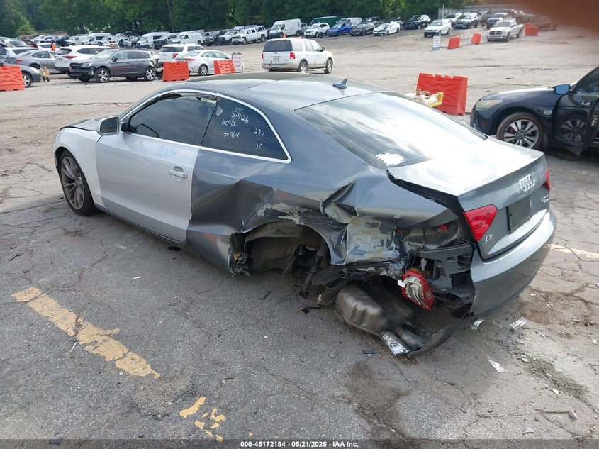 Vin: waulfafr8da002311, lot: 45669870, audi a5 2.0t premium 20133