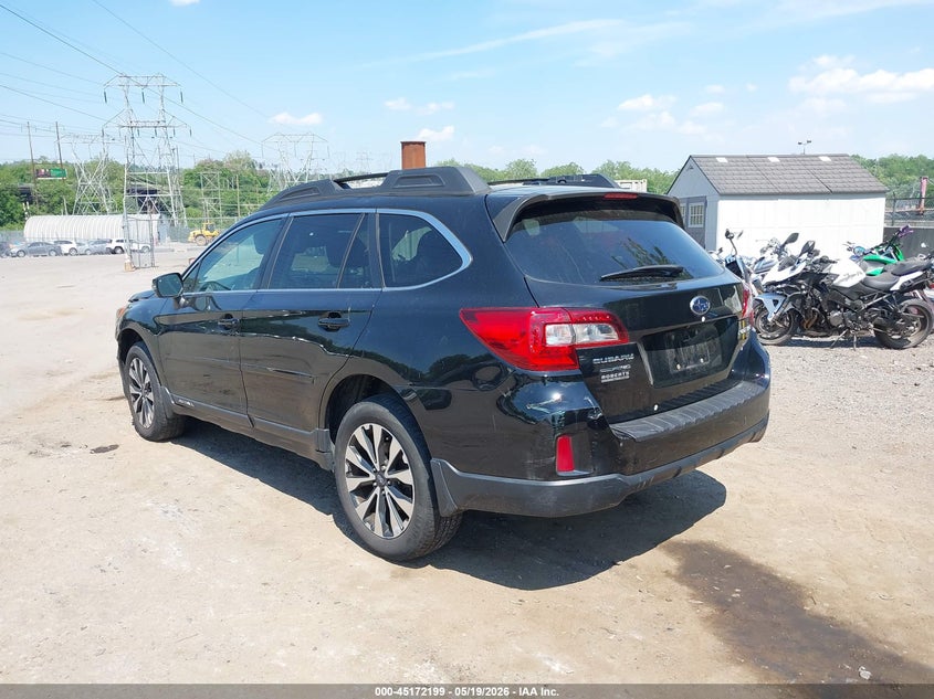 Vin: 4s4bsblc7f3219027, lot: 45669885, subaru outback 2.5i limited 20153