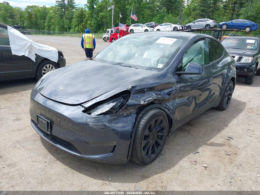 2022 TESLA MODEL Y auction photo 2