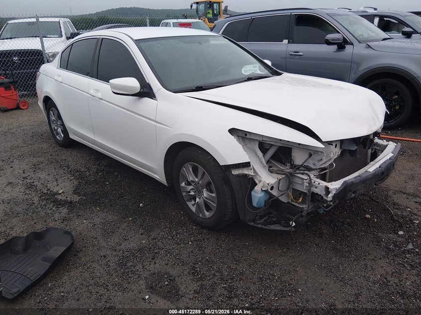 2012 HONDA ACCORD SEDAN 2.4L I-4 DOHC, VVT, 177HP
