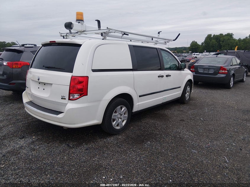 Vin: 2c4jrgag4dr658172, lot: 45669993, ram cargo tradesman 20134