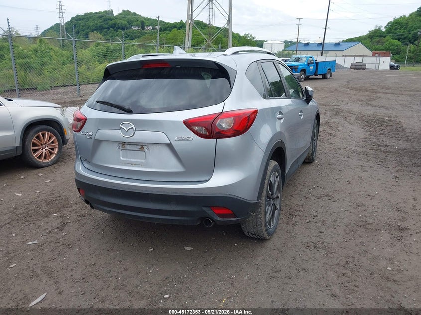Vin: jm3ke4dy2g0692295, lot: 45670039, mazda cx-5 grand touring 20164