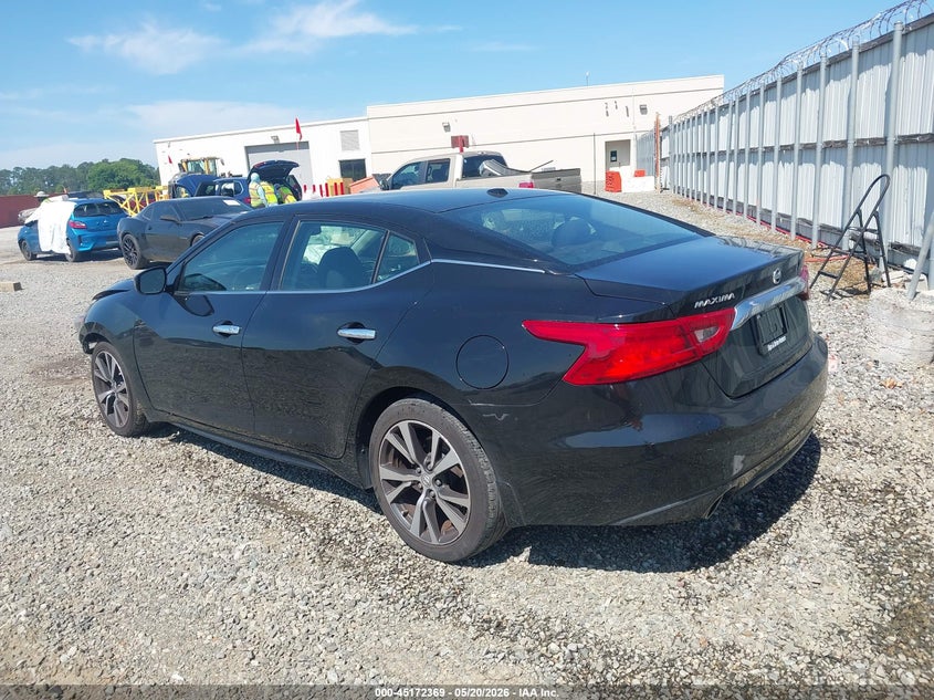Vin: 1n4aa6ap8hc415907, lot: 45670055, nissan maxima 3.5 s 20173