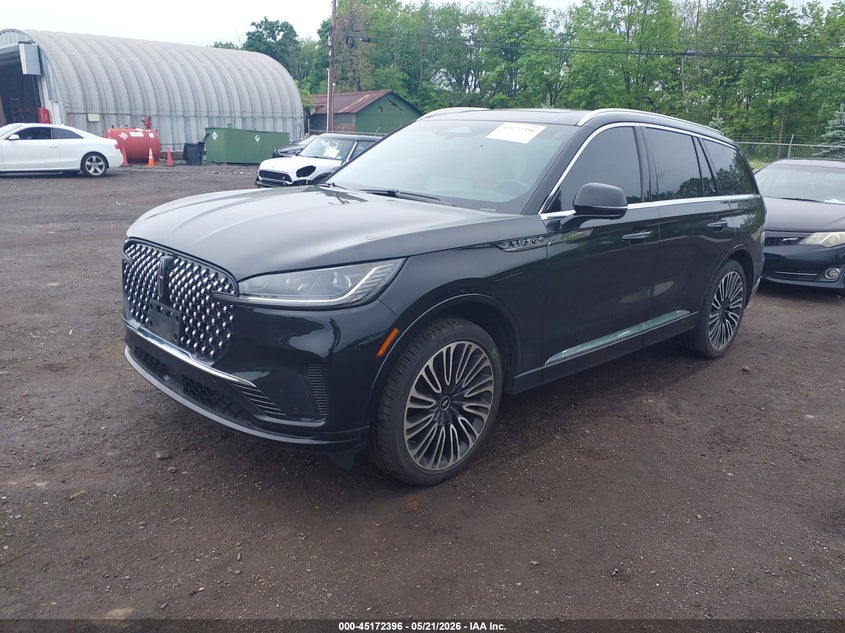 Vin: 5lm5j9xc9sgl05734, lot: 45670082, lincoln aviator black label 20252