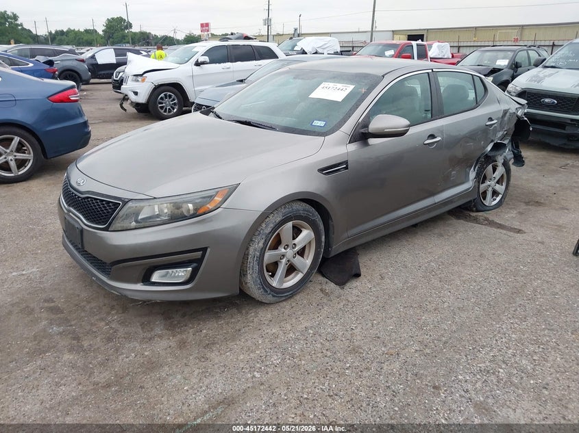 Vin: 5xxgm4a70eg281907, lot: 45670127, kia optima lx 20142