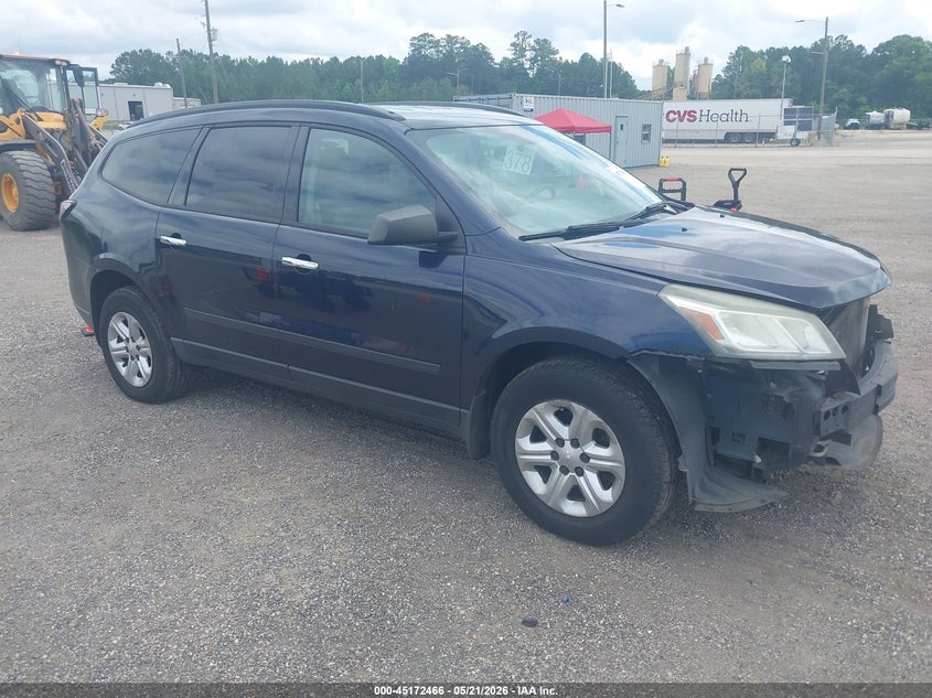 Vin: 1gnkvfed9fj109107, lot: 45670154, chevrolet traverse ls 2015 img_1