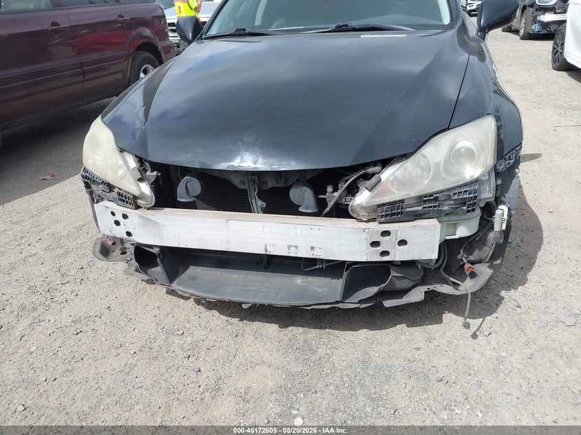2006 LEXUS IS SEDAN 2.5L V-6 DI, DOHC, VVT, 204HP