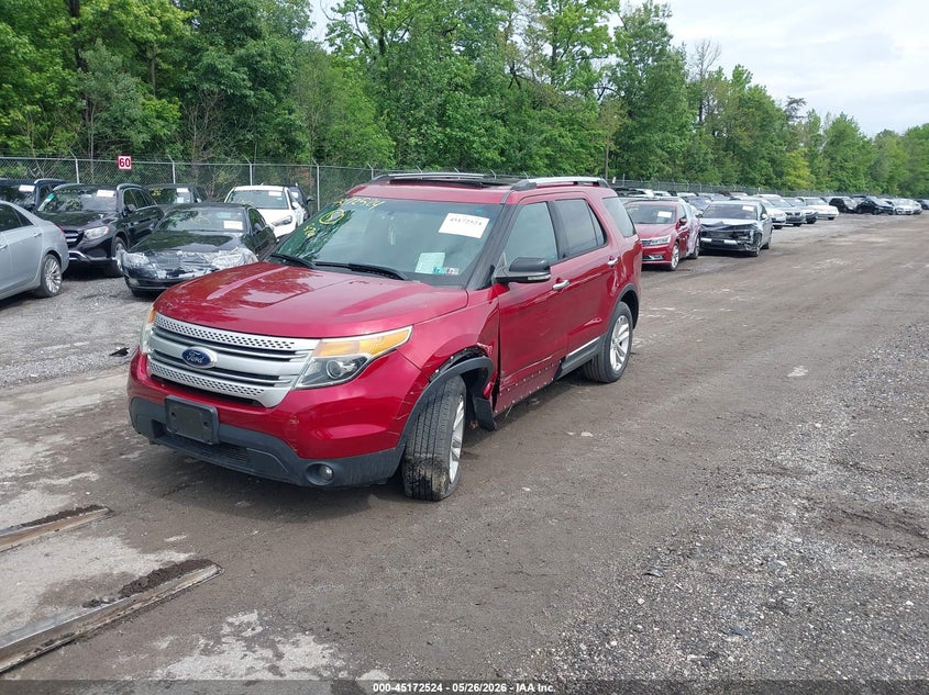 Vin: 1fm5k8d86egb08406, lot: 45670210, ford explorer xlt 20142