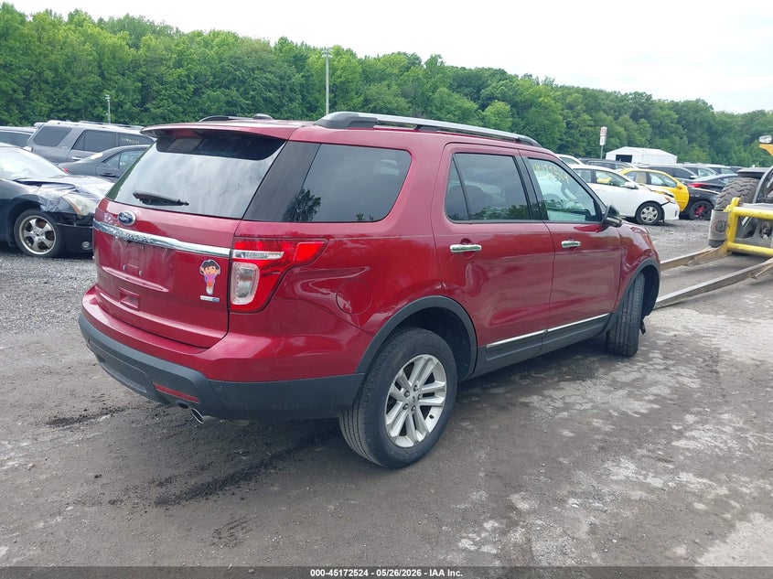 Vin: 1fm5k8d86egb08406, lot: 45670210, ford explorer xlt 20144
