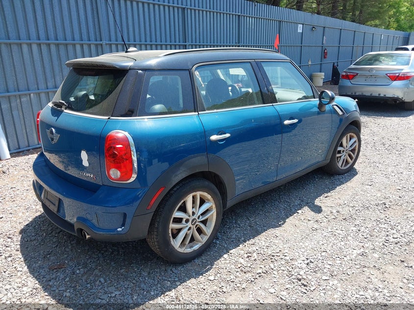 Vin: wmwzc5c53cwl57769, lot: 45670211, mini cooper s countryman 20124
