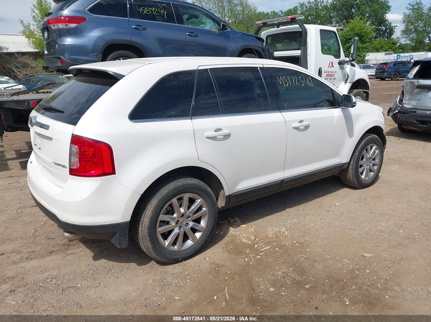 Vin: 2fmdk3kc1eba04712, lot: 45670227, ford edge limited 20144