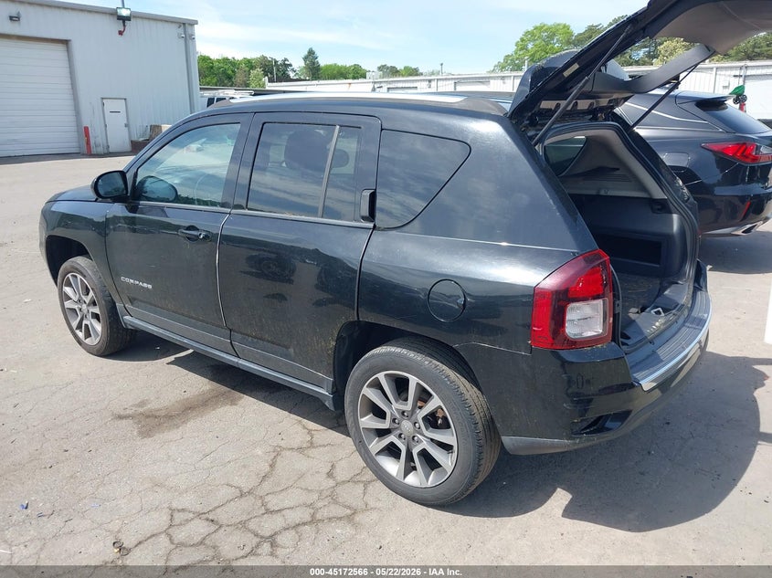 Vin: 1c4njdeb9gd707864, lot: 45670252, jeep compass high altitude edition 20163