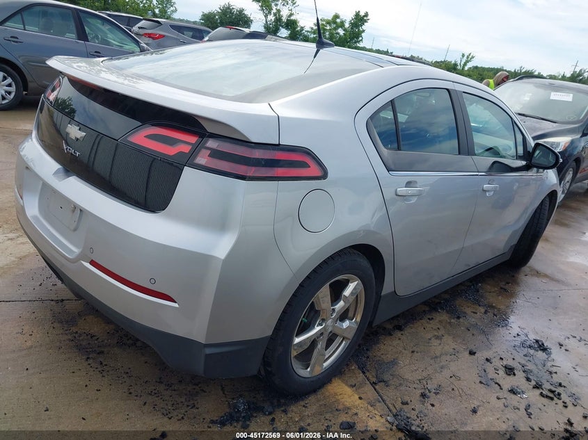 2012 Chevrolet Volt silver Lot 111045172569 Vin 1G1RD6E43CU103610